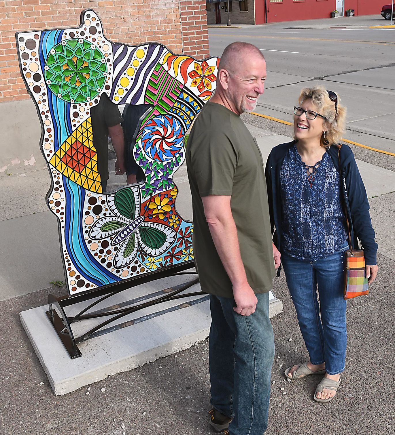 CityArt sculpture installation 4